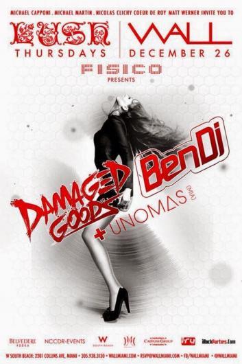 26/12 Ben Dj fa ballare il Wall Lounge di Miami Beach