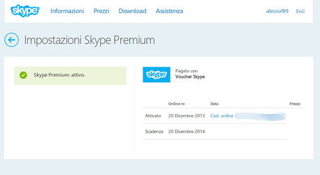 Come ottenere Skype Premium gratis per un anno