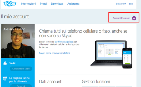 Come ottenere Skype Premium gratis per un anno