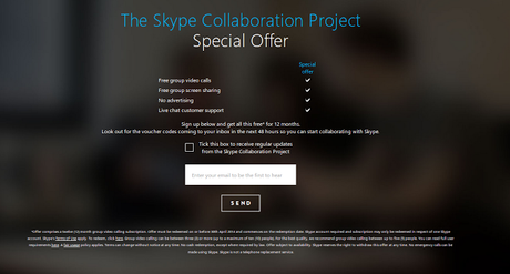 Come ottenere Skype Premium gratis per un anno