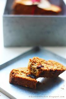 BISCOTTI DI NATALE #4: TOZZETTI DI FARINA DI SEGALE CON CRANBERRIES E CIOCCOLATO BIANCO