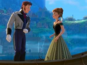 Frozen - Il regno di ghiaccio, una scena