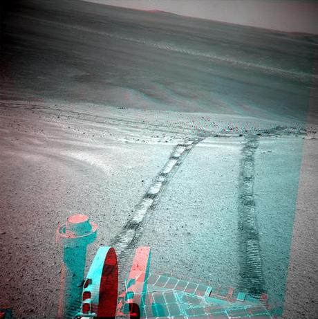 Opportunity sol 3479 NavCam anaglyph