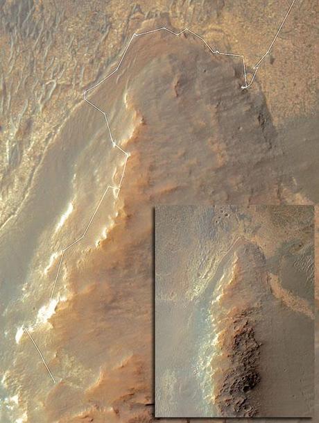 Opportunit map sol 3507