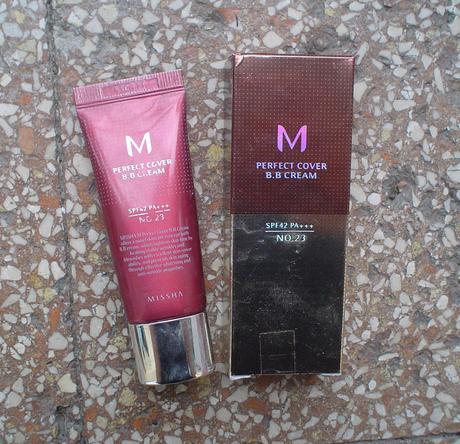 Review: Missha Perfect Cover BB Cream n. 23