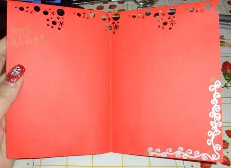 Tutorial albero di Natale realizzato con le palline e cartoncini d'auguri