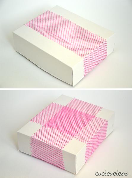 Cereal Box Gift Boxes with Fruit Net Bows