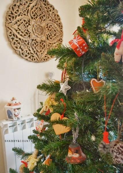My home at Christmas, the Tree 2013- shabby&countrylife.blogspot.it