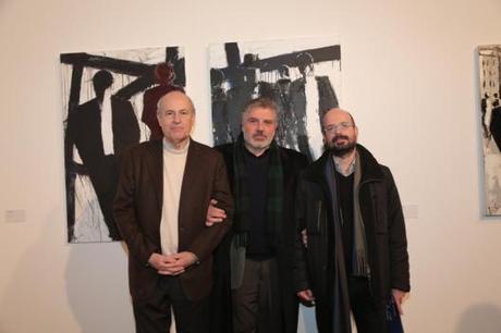 Roberto Bosco con Claudio e Tommaso Strinati
