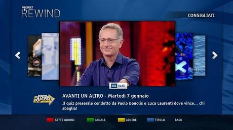 Mediaset Rewind sul digitale terrestre: il servizio per rivedere i programmi Mediaset degli ultimi 7 giorni