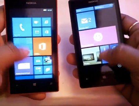 Video confronto Nokia Lumia 520 Nokia Lumia 525