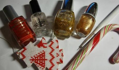 Getting Ready for Christmas #04: Red and Gold