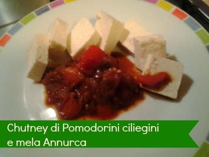 Chutney di Pomodorini ciliegini e mela Annurca