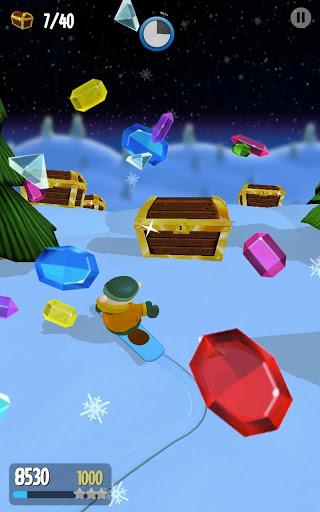  Snow Spin: Snowboard Adventure, un folle, scivoloso e divertente gioco per i vostri Android!