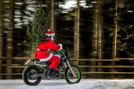 Santa's KLR 650