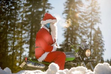 Santa's KLR 650