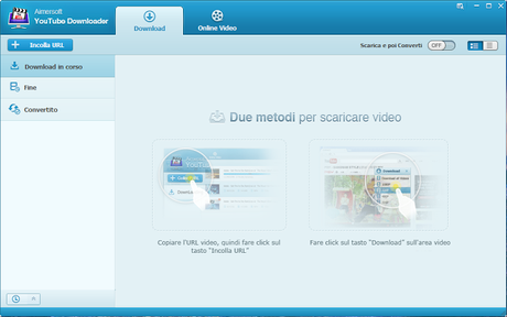 Aimersoft YouTube Downloader 3.5 Gratis: Scaricare Video da YouTube facilmente e velocemente [Windows App]