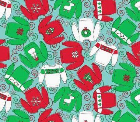 PPJ IN VACANZE NATALIZIE: HOLIDAY FABRICS DA SPOONFLOWER