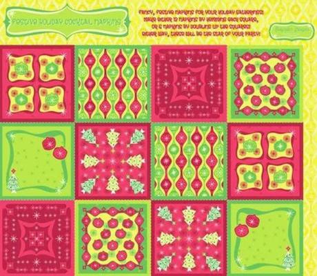 PPJ IN VACANZE NATALIZIE: HOLIDAY FABRICS DA SPOONFLOWER