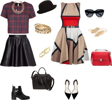 FASHION LOW COST: Tartan and Geometrical Look!