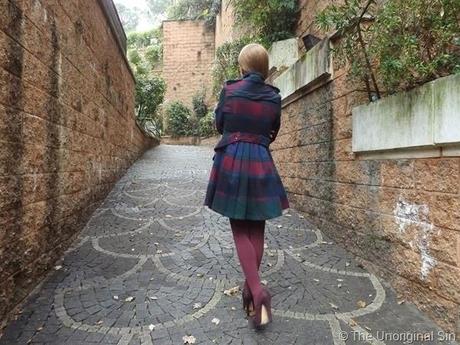 check coat, cappotto quadri, cappotto tartan, fashion blogger, outfit post, outfit, fashion blogger roma, cappotto fashion