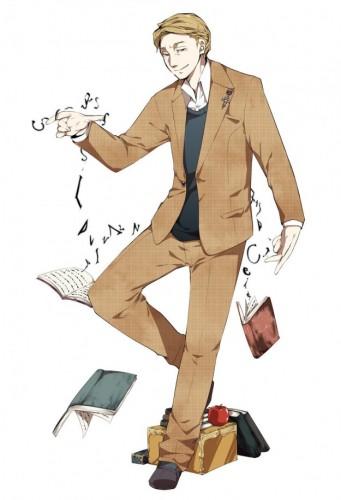 Lo scrittore Dan Brown in versione manga Literary Stray Dogs Dan Brown 