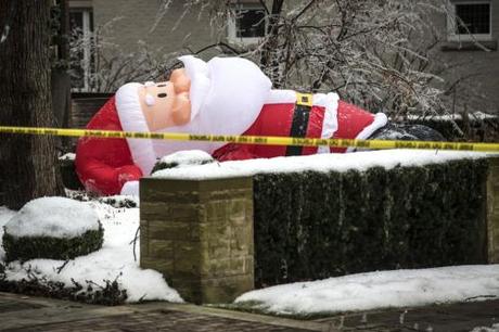 Santa Inflatable