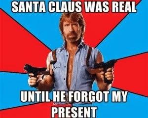 Jean Claude Chuck Norris Christmas Edition