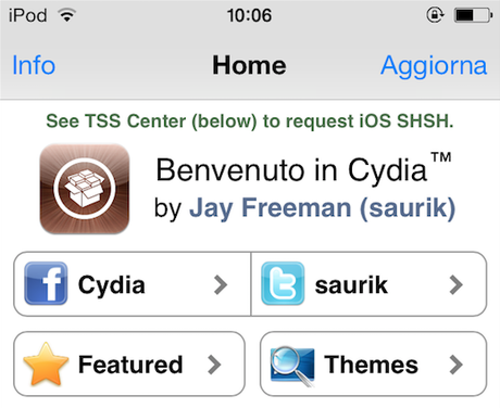 Schermata 2013 12 24 alle 10.08.471 Novità per iPhone, iPad e iPod con Jailbreak: Cydia si aggiorna con la grafica di iOS 7