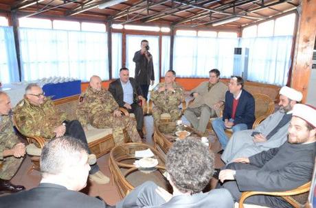 Libano del Sud/ Shama. Il Ministro della Difesa in visita al contingente italiano in Libano