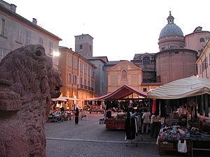 Reggio Emilia, Italy, Piazza San Prospero