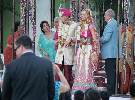 Indian wedding in  American Style