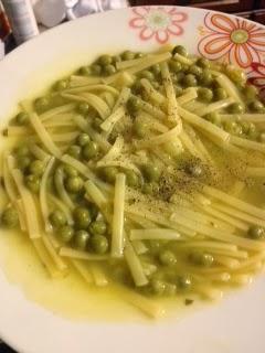 Pasta e piselli di Santo Stefano