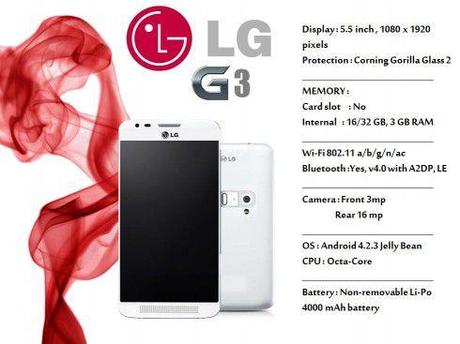 LG G3 Octa - core sarà il concorrente del Samsung Galaxy S5 