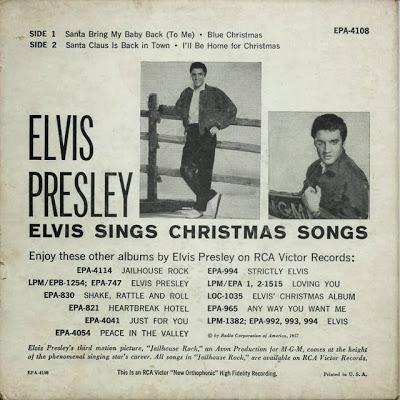 ELVIS SINGS CHRISTMAS SONGS