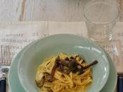 Tagliatella funghi chiodini fonduta Testun