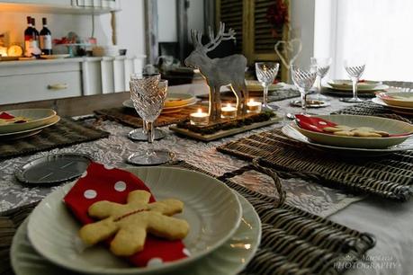 Christmas tablescape