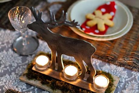 Christmas tablescape