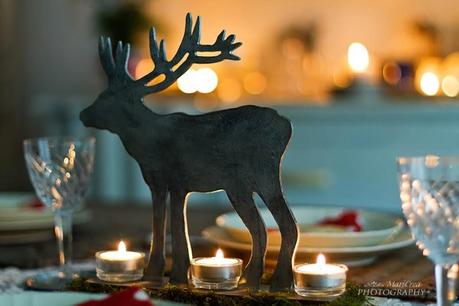 Christmas tablescape