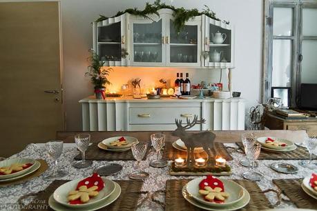 Christmas tablescape