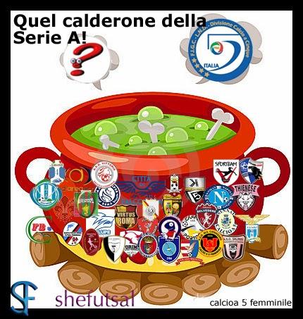 serie A calcio a 5 femminile, un calderone di 42 squadre