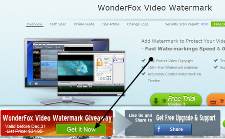 1 WonderFox Video Watermark gratis: Applica Watermark e filigrane sui tuoi video su Windows