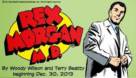 Nuovo disegnatore per la strip Rex Morgan Woody Wilson Terry Beatty Rex Morgan M.D. King Features Syndicate Graham Nolan comic strip 