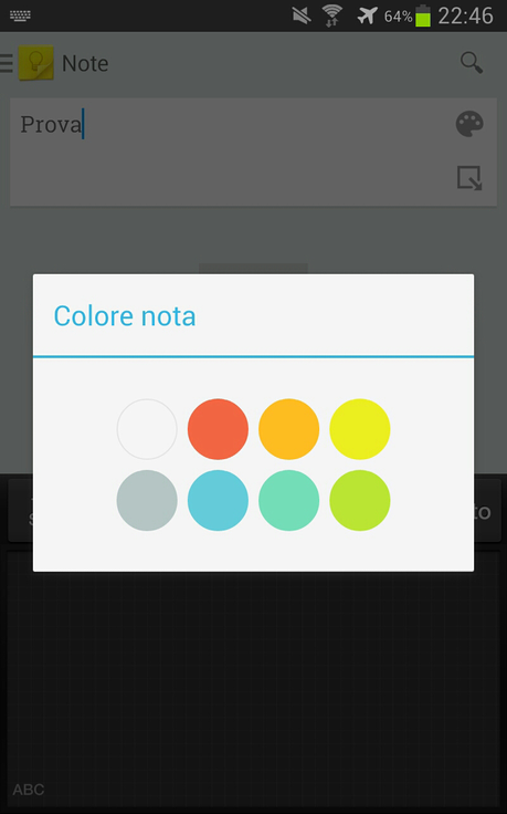 Google Keep: prendere note con Big G (Smartphone/Tablet)