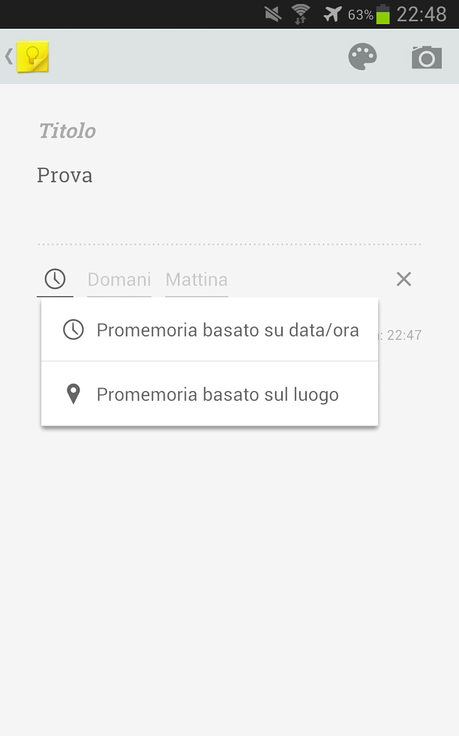 Google Keep: prendere note con Big G (Smartphone/Tablet)