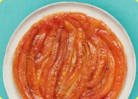 Crostata rovesciata di banane