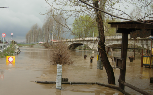 L'alluvione di Cardé, in provincia di Cuneo nel 2009