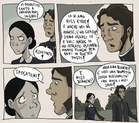 Jane Eyre, il fumetto Bignè di Sicks