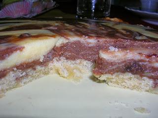 Crostata marmorizzata