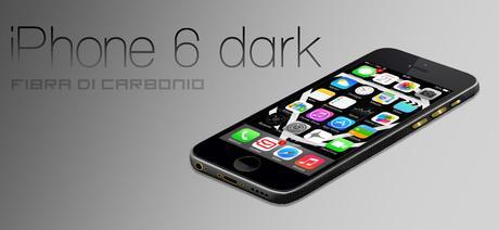 iPhone in fibra di carbonio| concept Beiphone dark